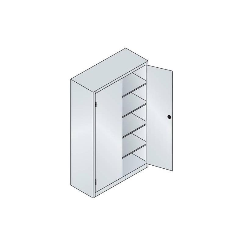 C + P SL - Skříň s výklopnými dveřmi 1950 x 1200 x 500 mm R 7035 • Vtools.cz