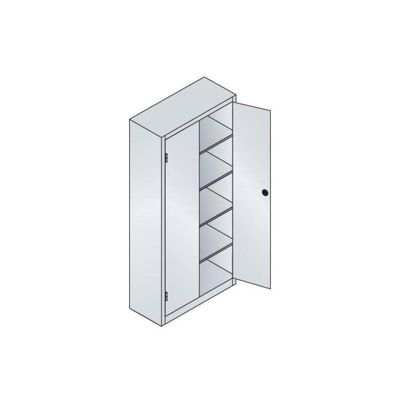 Skříňka se závěsy dveří C+P 8920-052 7035/5012 • Vtools.cz