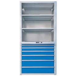 LISTA Zásuvkový regál M251/2200 lg/lb 54E GF FTU 75kg R7035/R5012 • Vtools.cz