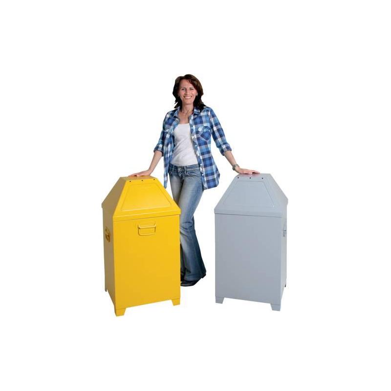 Koš na odpadky cca 80 l žlutý H660/870 mm • Vtools.cz