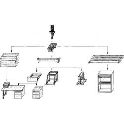 CNC plastová držák pro HSK A43/B40 • Vtools.cz