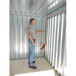 Nádoba na materiál 6,00 m pozink namontovaná • Vtools.cz