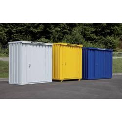 Kontejner na materiál 5,00 m lakovaný namontovaný • Vtools.cz