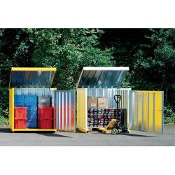 Skříňka na časopisy s podstavcem š1420 x hl1080 x v1470 mm • Vtools.cz