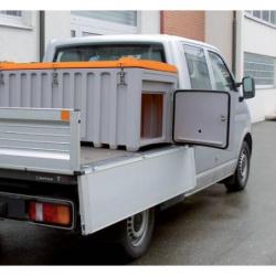 CEMbox 150 šedý / oranžový 150 l • Vtools.cz