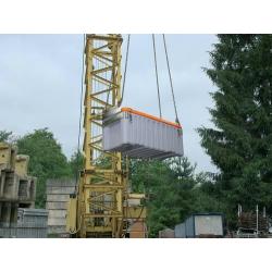 CEMbox 150 l dopravní žlutá RAL 1023, kompl. • Vtools.cz