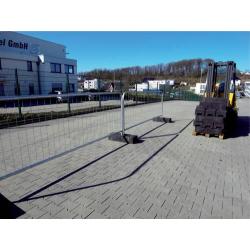 Mobilní stavební plot Událost 1,20 x 3,00 m pozinkovaný • Vtools.cz