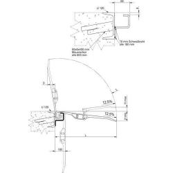 Nájezdový můstek hliníkový L410xB1500 mm 4000 Kp • Vtools.cz