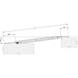 Přepravní vozík 1500 mm f. most • Vtools.cz