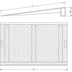Most prahový SB L500xŠ1250 mm • Vtools.cz