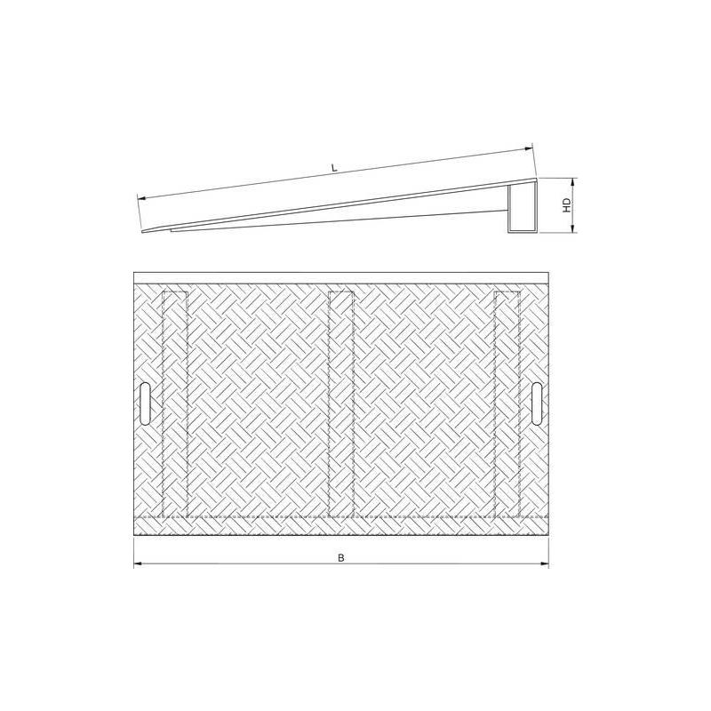 Most prahový SB L500xŠ1250 mm • Vtools.cz