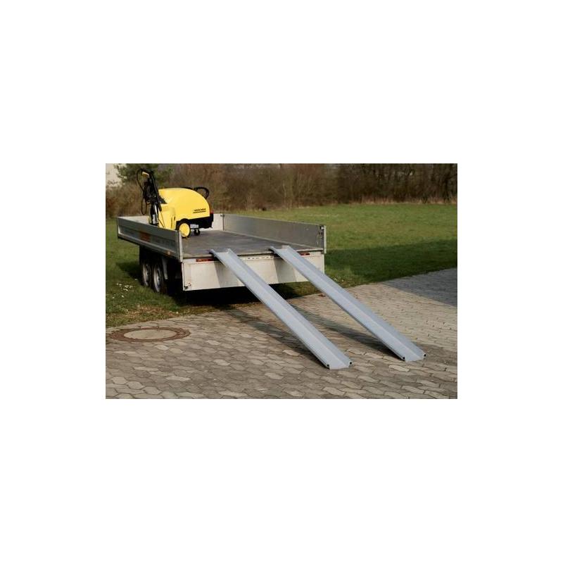 Hliníková nakládací lišta 350 KpL1000xŠ150 mm s hranou • Vtools.cz