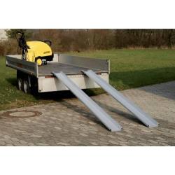 Nakládací lišta Alu 300 KpL3000xŠ150 mm s hranou • Vtools.cz