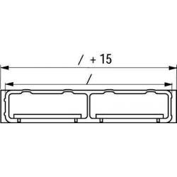 Nakládací lišta alu 510 kpL3000xŠ300 mm bez hrany • Vtools.cz