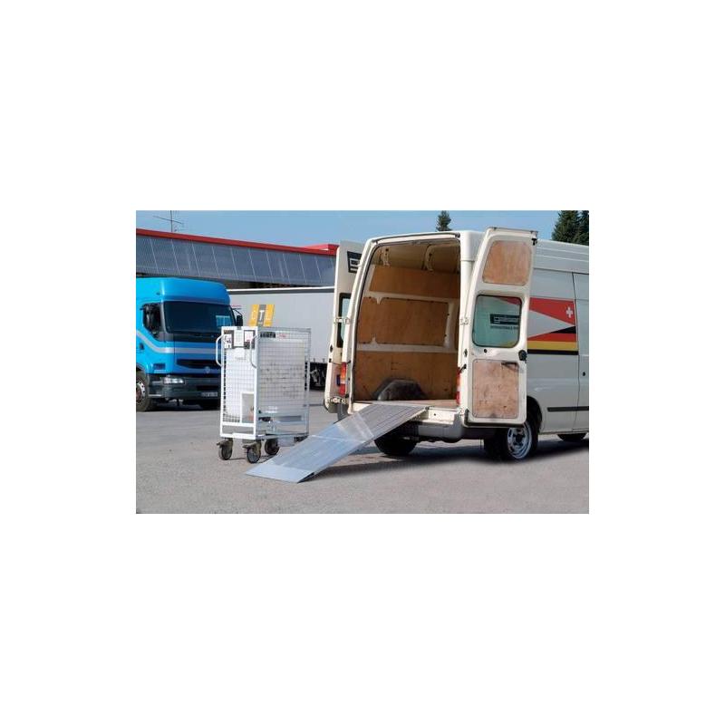 Hliníková nakládací kolejnice 200Kp D2500xŠ400 mm bez hrany • Vtools.cz