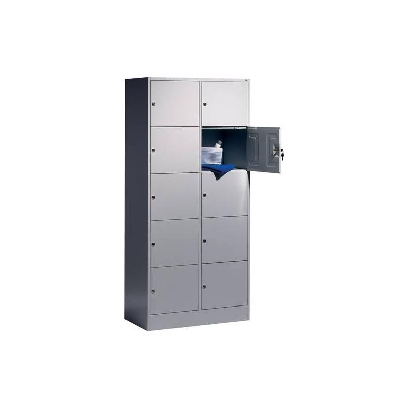 Přihrádková skříň 10 přihrádek 1950x460x480 mm 7035/7035 • Vtools.cz