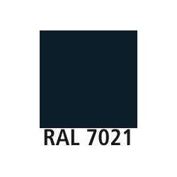 Dvojitá lavice dřevo RAL 7021 1650x1500x756 mm hák+Ros • Vtools.cz