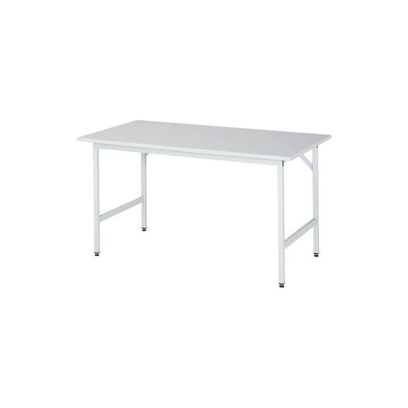 Stůl s podstavcem 3030,RAL7035 melamin 1250x1000 mm • Vtools.cz