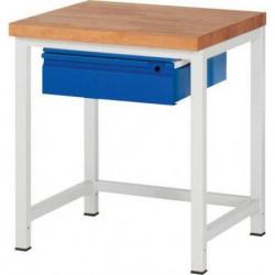 Pracovní stůl BASIC 8000 Š750xH700xV840-1040 mm • Vtools.cz