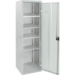 Křídlová skříň se 4 policemi 1800x500x500 mm, RAL 7035 • Vtools.cz