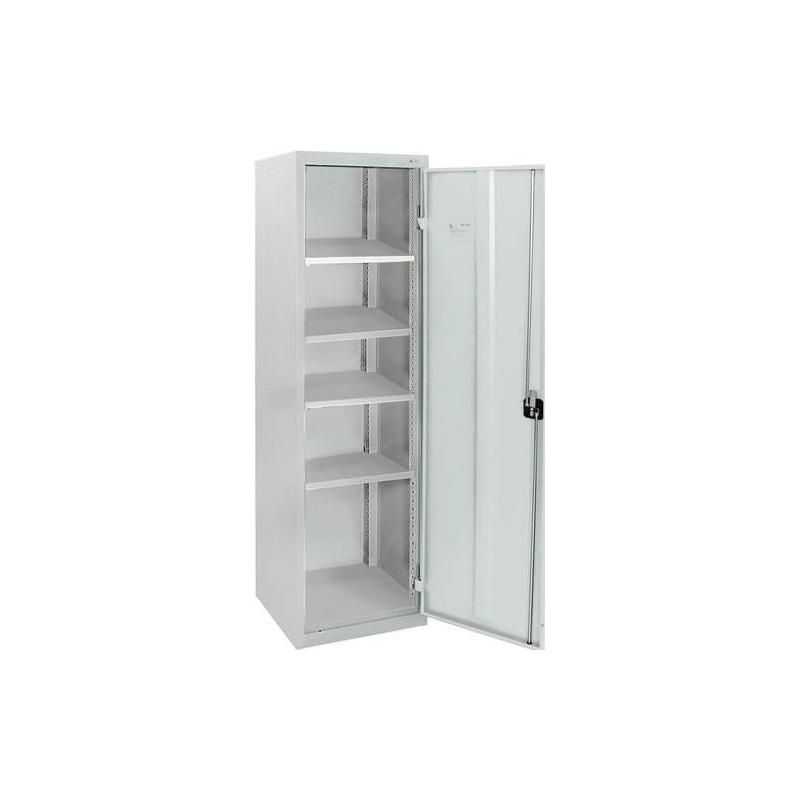 Křídlová skříň se 4 policemi 1800x500x500 mm, RAL 7035 • Vtools.cz