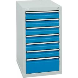 Skříň šuplíková STS1 900x500x500 7035/5012 • Vtools.cz