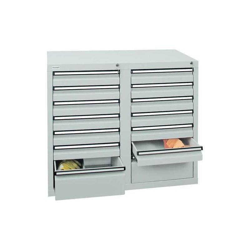 Skříň šuplíková STS2 900x1000x500 7035/7035 • Vtools.cz