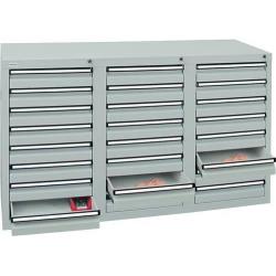 Skříň šuplíková STS3 900x1500x500 7035/7035 • Vtools.cz