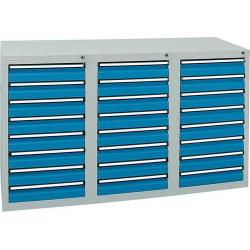 Skříň šuplíková STS3 900x1500x500 7035/5012 • Vtools.cz