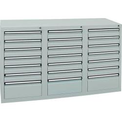 Skříň šuplíková STS3 900x1500x500 7035/7035 • Vtools.cz