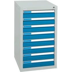 Skříň šuplíková ESTA1 900x500x500 7035/5012 • Vtools.cz