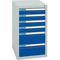 Skříň šuplíková ESTA1 900x500x500 7035/5010 • Vtools.cz