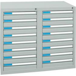 Skříň šuplíková ESTA2 900x1000x500 7035/7035 • Vtools.cz