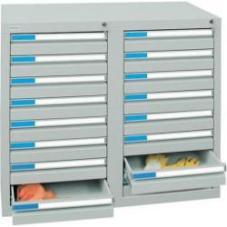 Skříň šuplíková ESTA2 900x1000x500 7035/7035 • Vtools.cz