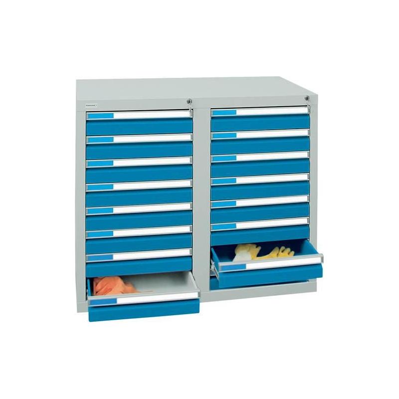 Skříň šuplíková ESTA2 900x1000x500 7035/5012 • Vtools.cz