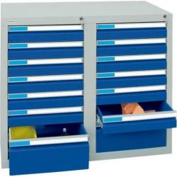 Skříň šuplíková ESTA2 900x1000x500 7035/5010 • Vtools.cz