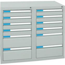 Skříň šuplíková ESTA2 900x1000x500 7035/7035 • Vtools.cz