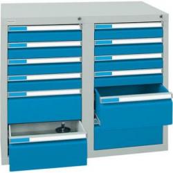 Skříň šuplíková ESTA2 900x1000x500 7035/5012 • Vtools.cz