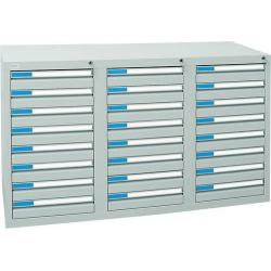 Skříň šuplíková ESTA3 900x1500x500 7035/7035 • Vtools.cz