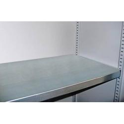 Pozinkovaná police do šatní skříně s posuvnými dveřmi • Vtools.cz