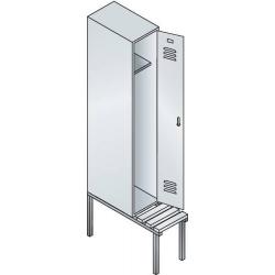 Šatní skříňka 1oddělení š.a sedacíb.2090x320x500 mm • Vtools.cz