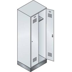 C+P Základna šatní skříňky 8020-22 7035/5010 • Vtools.cz