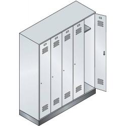 C+P Základna šatní skříňky 8020-50 7035/5010 • Vtools.cz