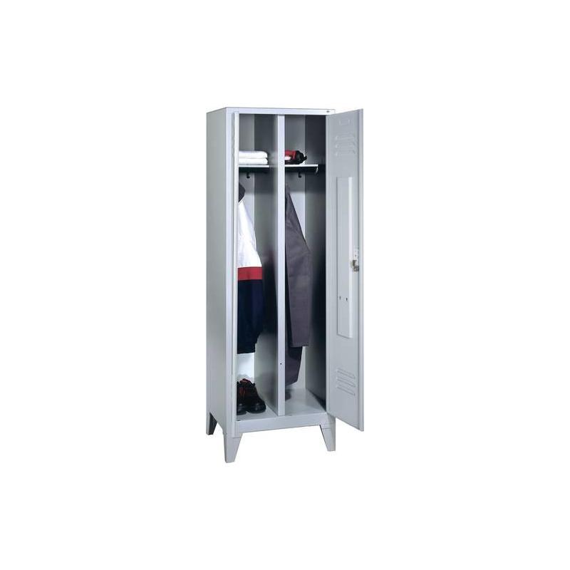 C+P Šatní skříňky nožní 8012-40 7035/5010 • Vtools.cz