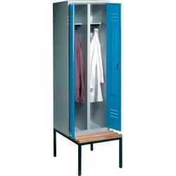 Šatní skříň C+P Classic 8052-42 7035/5012 • Vtools.cz