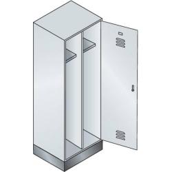 Šatní skříň C+P Classic 8220-20 7035/5010 • Vtools.cz