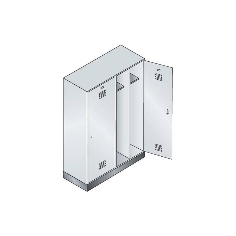 Šatní skříň C+P Classic 8220-40 7035/5010 • Vtools.cz