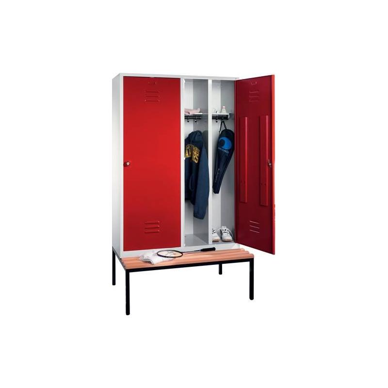 C+P Šatní skříňka 8250-20 RAL 7035/5012 • Vtools.cz