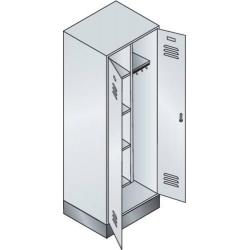 Skříňka na údržbu místnosti C+P 8120-02 7035/5010 • Vtools.cz