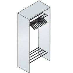 C+P otevřená skříň 8071-03 7035/5012 • Vtools.cz